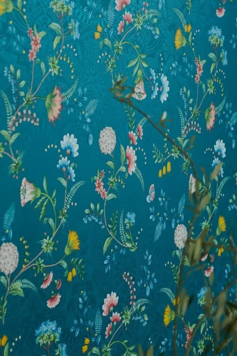 Pip Studio Vliestapete|La Majorelle Vliestapete Dunkel