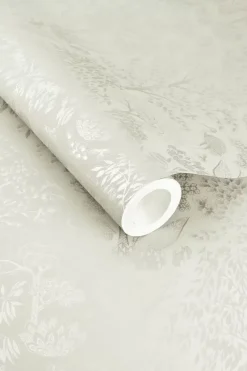 Pip Studio Vliestapete|Origami Tree Vliestapete Gebrochen S/Silber