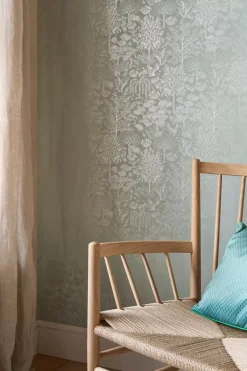 Pip Studio Vliestapete|Origami Tree Vliestapete Hell /Silber