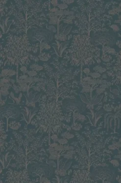 Pip Studio Vliestapete|Origami Tree Vliestapete Dunkel /Rosegold