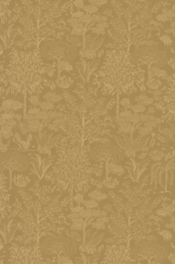 Pip Studio Vliestapete|Origami Tree Vliestapete Ocker/Gold