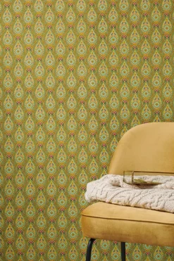 Pip Studio Vliestapete|Raindrops Vliestapete /Ocre