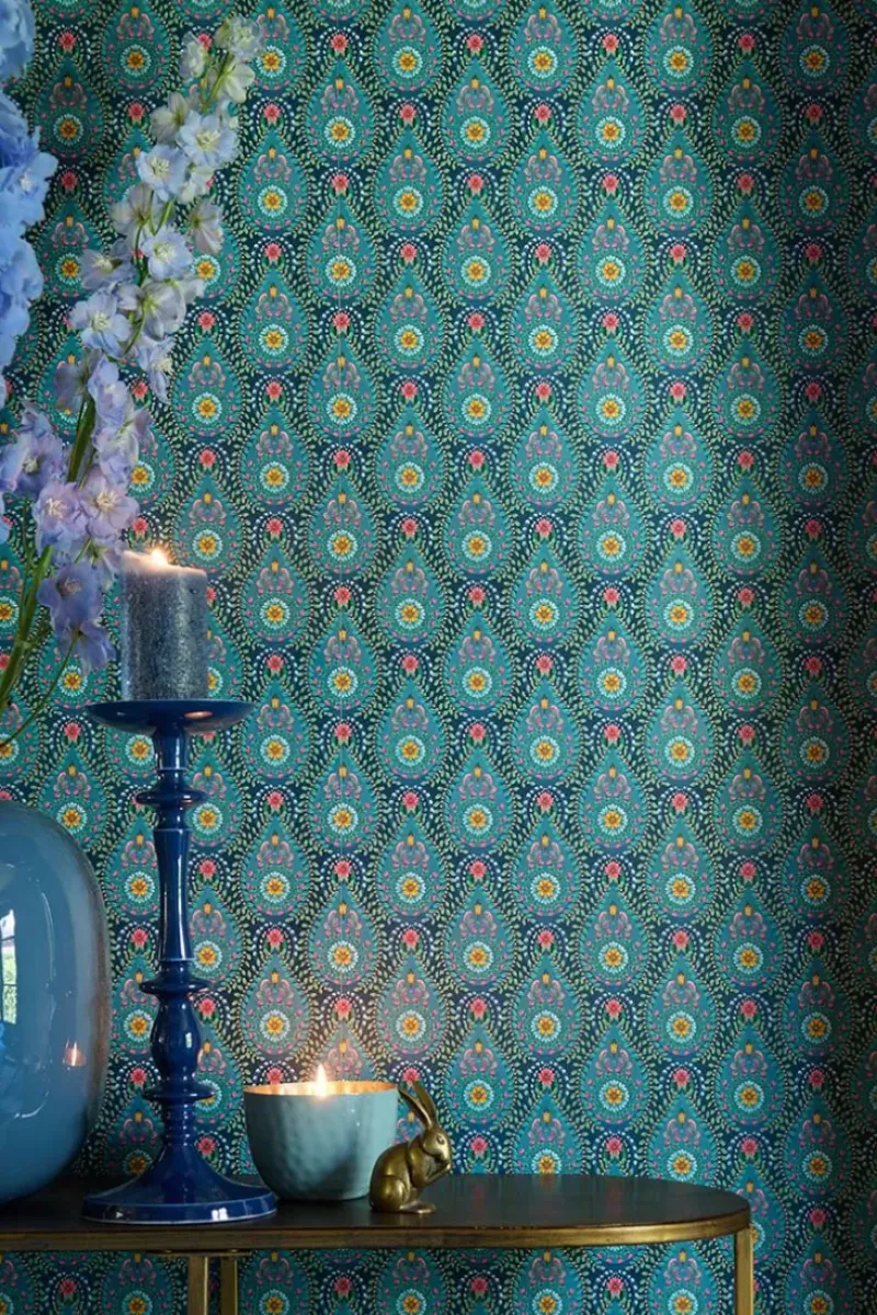 Pip Studio Vliestapete|Raindrops Vliestapete Dunkel