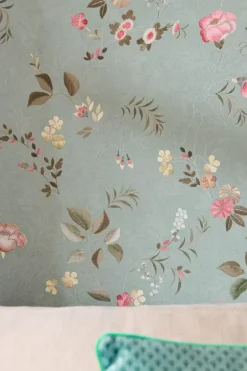 Pip Studio Vliestapete|Tokyo Blossom Vliestapete Jade