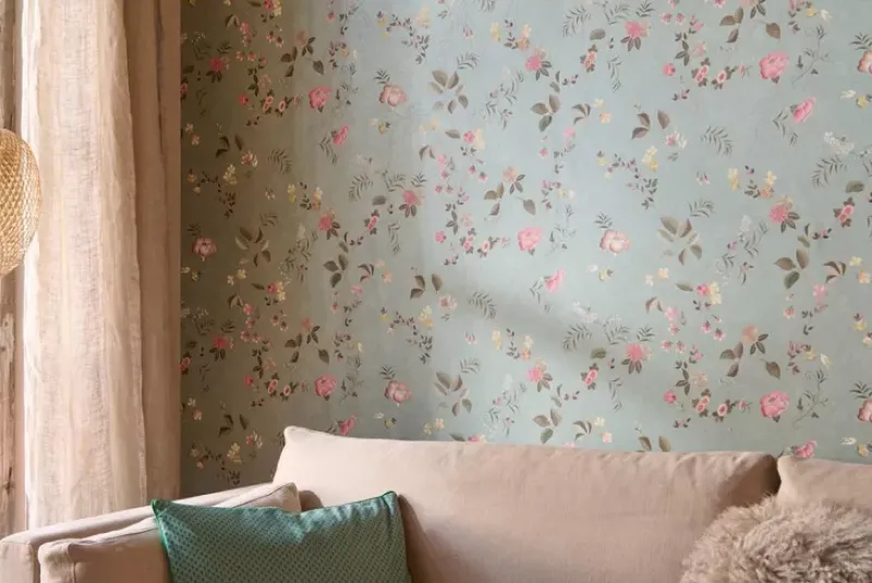 Pip Studio Vliestapete|Tokyo Blossom Vliestapete Jade
