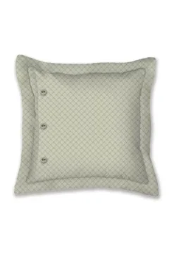 Pip Studio Zierkissen|Quadratisches Zierkissen Toscana Grun