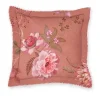Pip Studio Zierkissen|Quadratisches Zierkissen Tokyo Bouquet /Terra