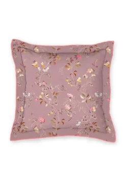Pip Studio Bettkissen|Quadratisches Zierkissen Tokyo Blossom Hellrosa