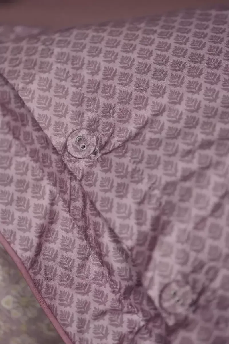 Pip Studio Bettkissen|Quadratisches Zierkissen Autunno Lila