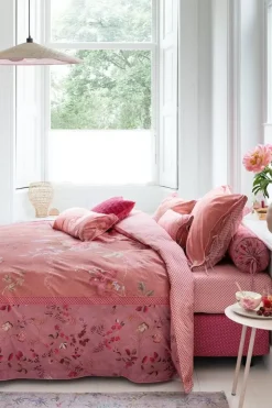 Pip Studio Bettkissen|Rechteckige Zierkissen Lang Tokyo Bouquet /Terra