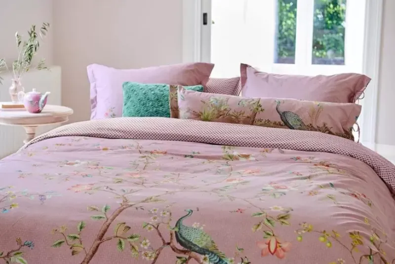 Pip Studio Bettkissen|Rechteckige Zierkissen Lang Okinawa Lila