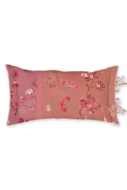 Pip Studio Bettkissen|Rechteckige Zierkissen Tokyo Bouquet /Terra