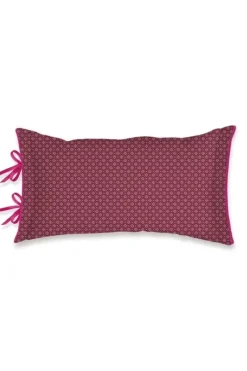 Pip Studio Bettkissen|Rechteckige Zierkissen Tutti I Fiori Dunkelrot