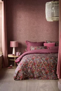 Pip Studio Bettkissen|Rechteckige Zierkissen Tutti I Fiori Dunkelrot