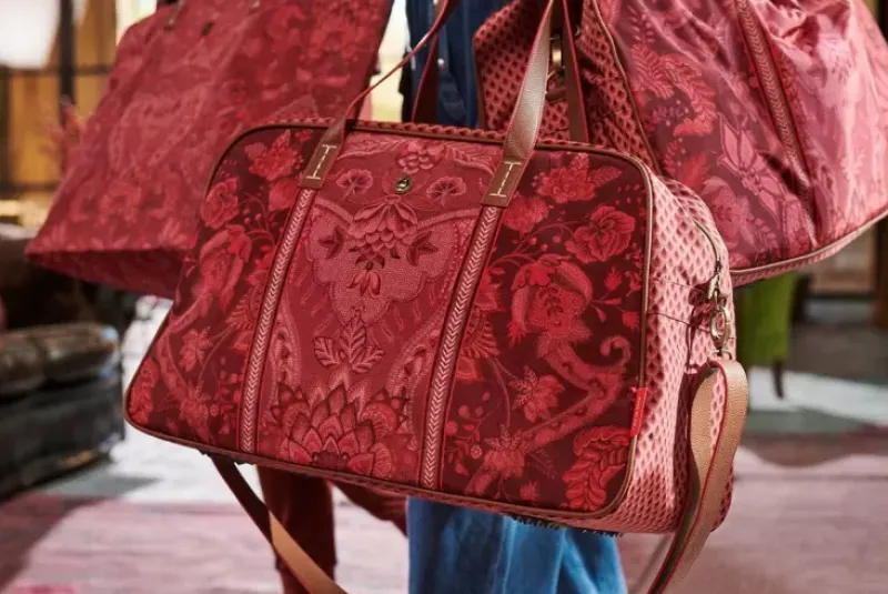 Pip Studio Wochenendtaschen|Reisetasche Medium Kyoto Festival Dunkel