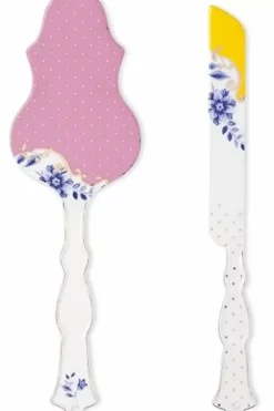 Pip Studio Porzellan Sets|Royal Multi Tortenheber & Messer