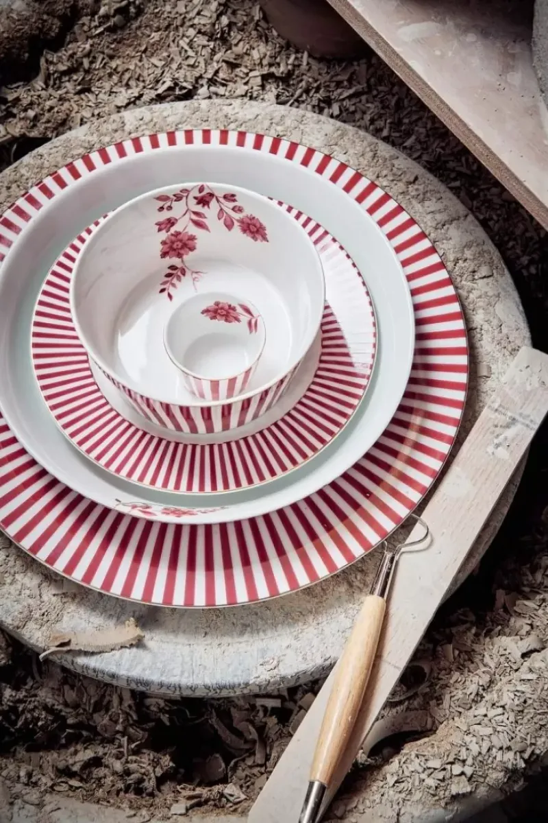 Pip Studio Essteller|Royal Stripes Essteller Dunkel 26.5Cm