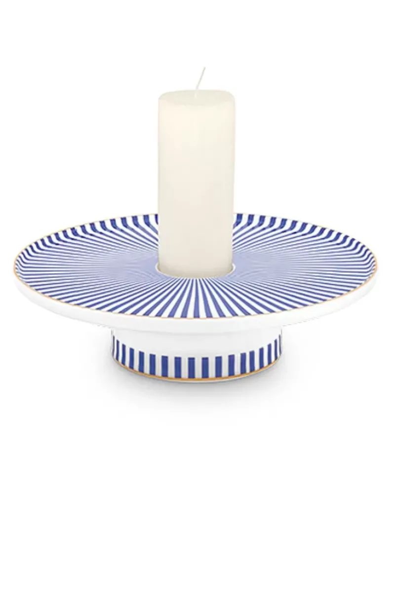 Pip Studio Kerzenhalter|Royal Stripes Kerze Schale 13 Cm