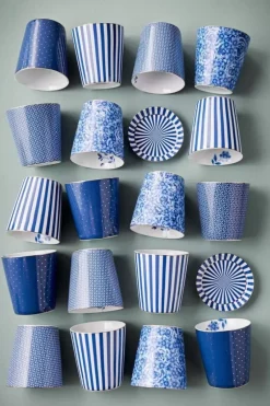 Pip Studio Porzellan Sets|Royal Stripes Tasse & Teebeutelablage
