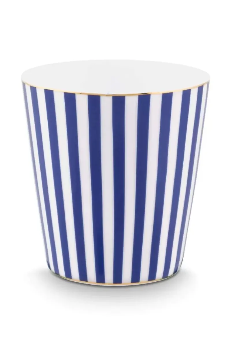 Pip Studio Porzellan Sets|Royal Stripes Tasse & Teebeutelablage