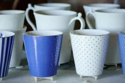 Pip Studio Kaffeetassen|Royal Stripes Tasse Dots S