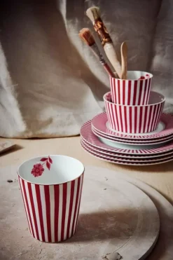 Pip Studio Kaffeetassen|Royal Stripes Tasse Dunkel