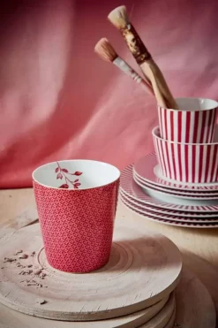 Pip Studio Kaffeetassen|Royal Stripes Tasse Fliesen Dunkel