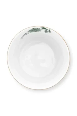 Pip Studio Porzellan Sets|Royal Stripes Tasse Punkte & Teebeutelablage Grun