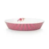 Pip Studio Tiefe Teller|Royal Stripes Tiefer Teller Dunkelrosa 21.5Cm