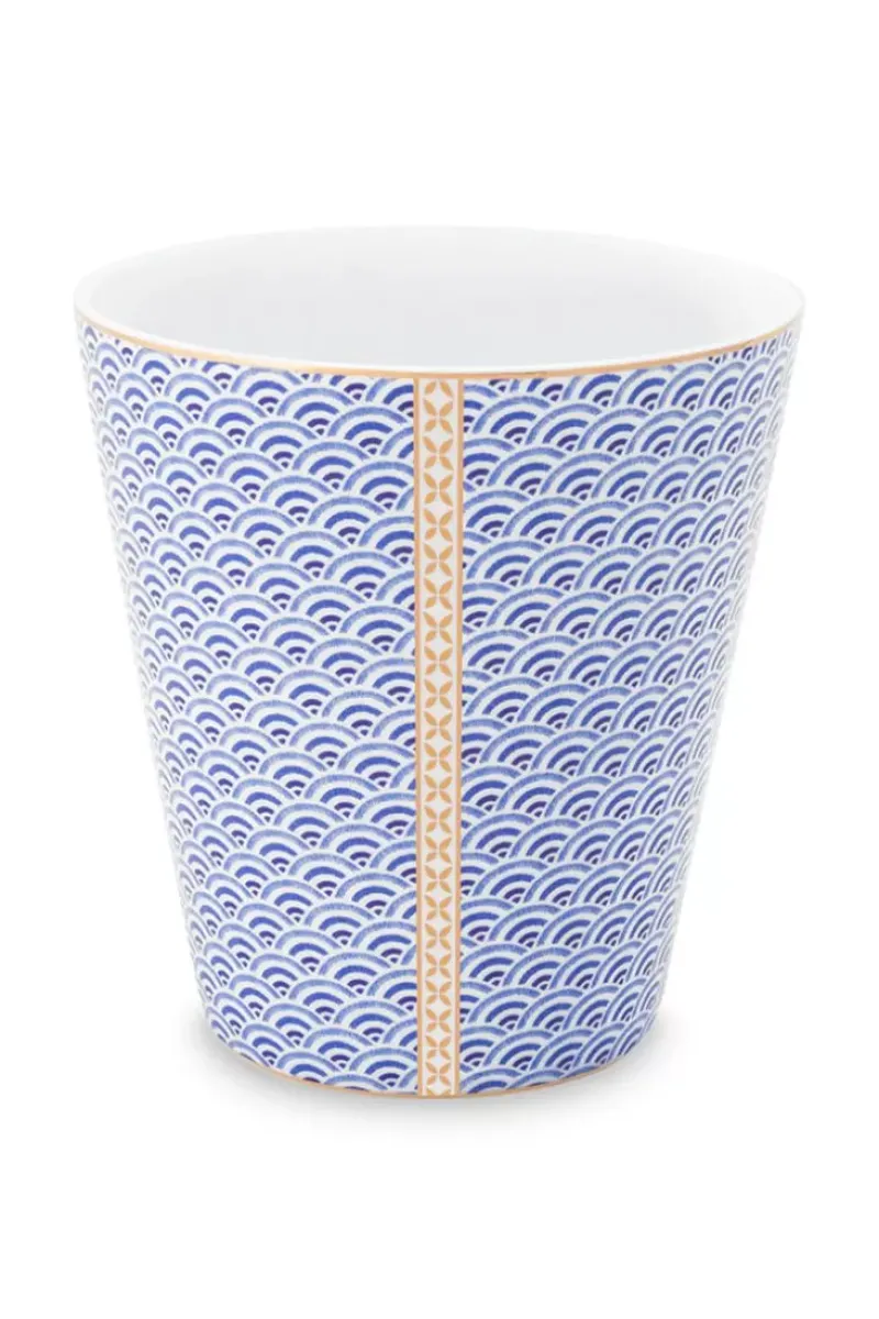 Pip Studio Kaffeetassen|Royal Yerseke Tasse Blau Welle