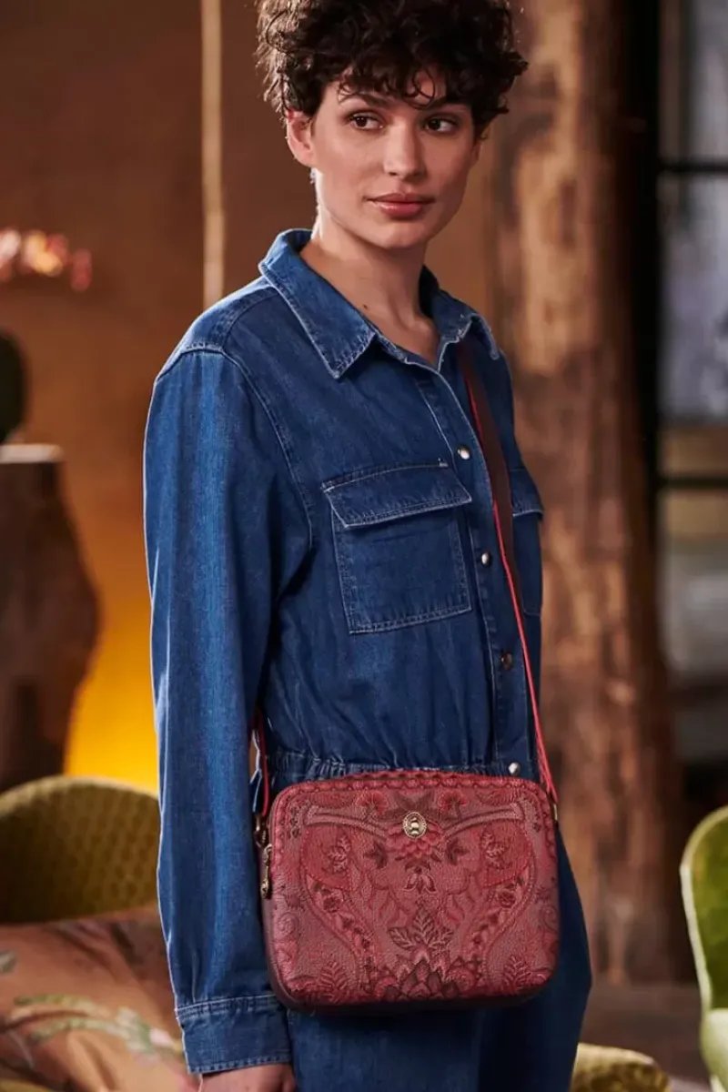 Pip Studio Ümhangetaschen|Schultertasche Medium Kyoto Festival Dunkel