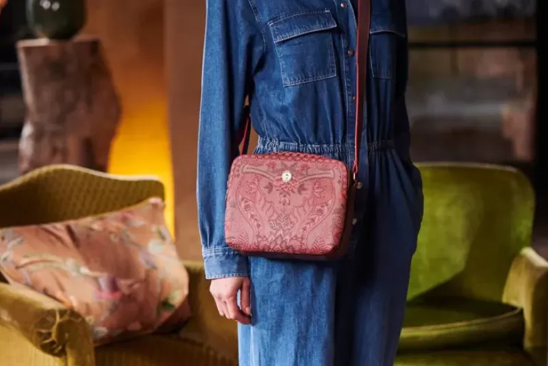 Pip Studio Ümhangetaschen|Schultertasche Medium Kyoto Festival Dunkel