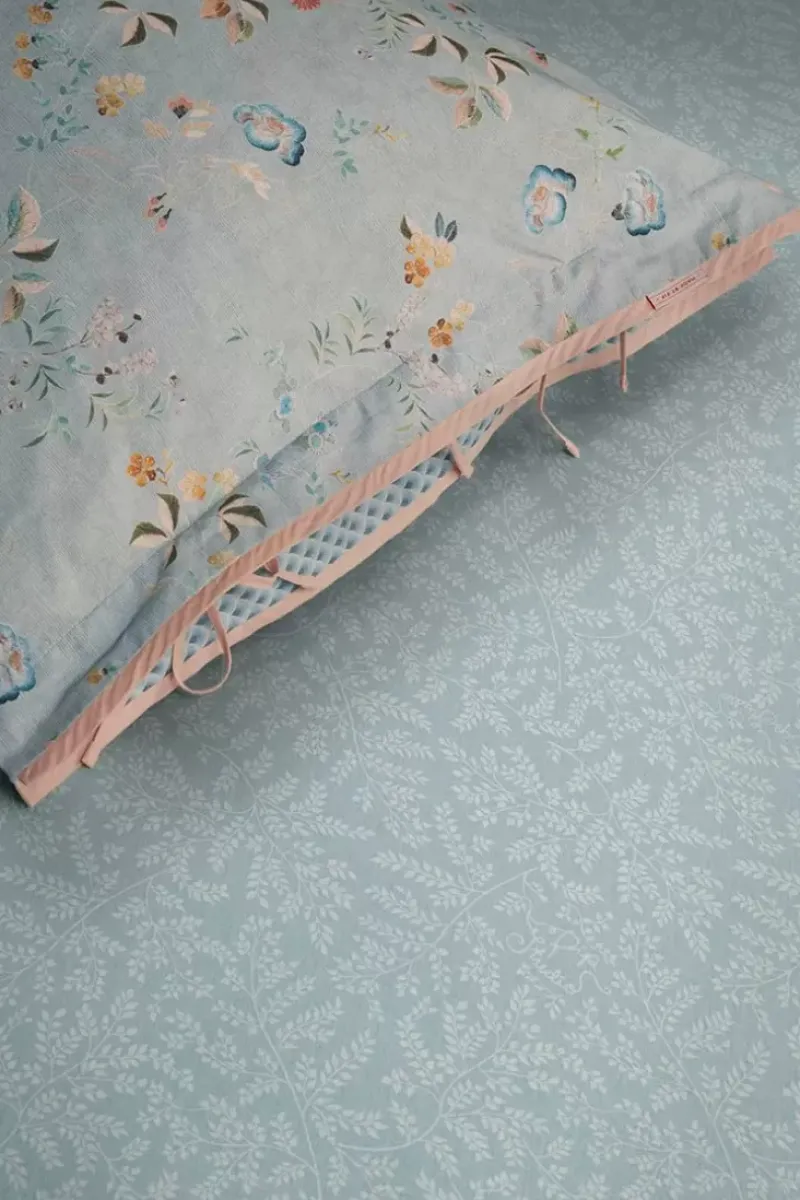 Pip Studio Laken|Spannbettlaken Leafy Grau