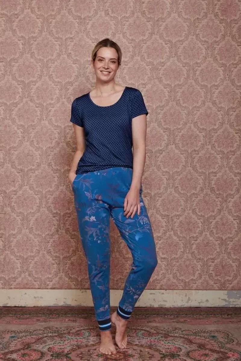 Pip Studio Sportshirts|Sport Top Kurze Armel Suki Kobalt