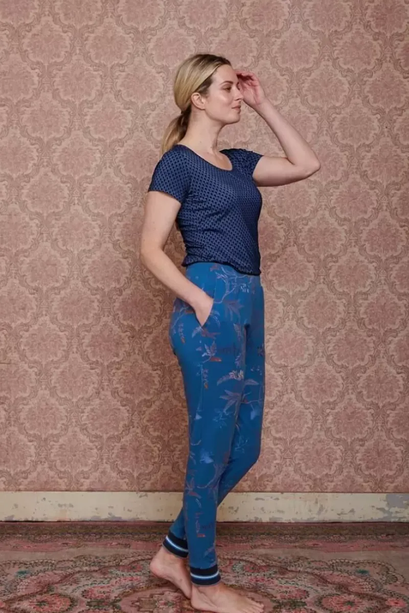 Pip Studio Sportshirts|Sport Top Kurze Armel Suki Kobalt