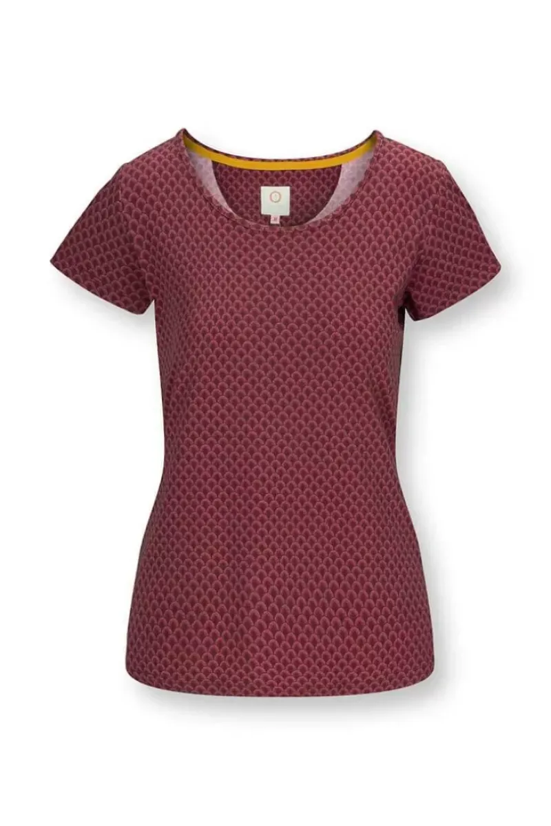 Pip Studio Sportshirts|Sport Top Kurze Armel Suki Dunkel