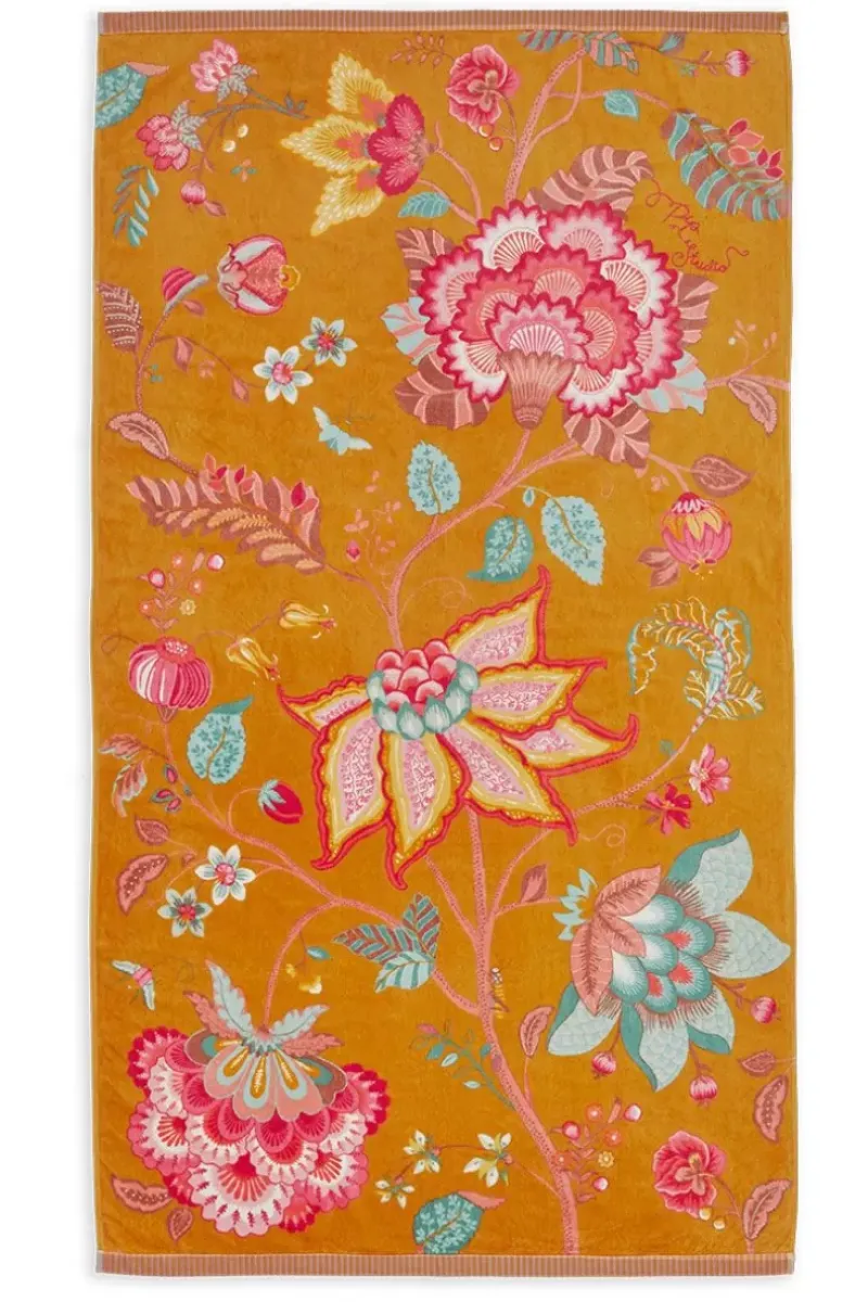Pip Studio Strandtücher|Strandtuch Pip Flowers Gelb