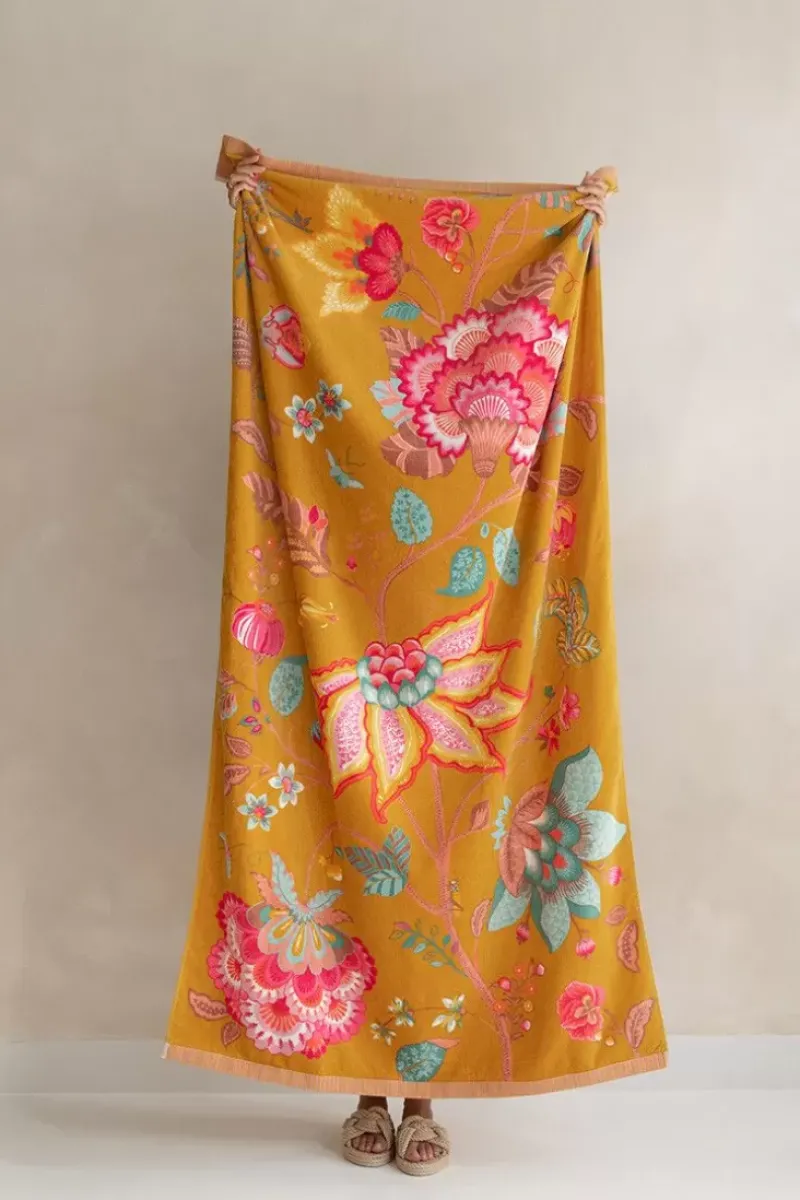 Pip Studio Strandtücher|Strandtuch Pip Flowers Gelb