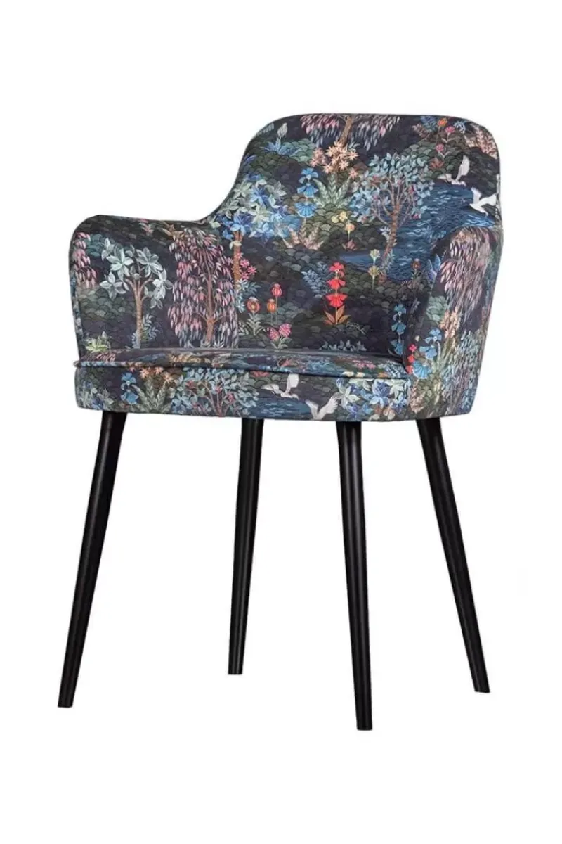 Pip Studio Hocker Und Stühle|Stuhl Pip Garden Dunkelblau