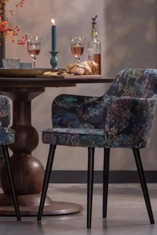 Pip Studio Hocker Und Stühle|Stuhl Pip Garden Dunkelblau