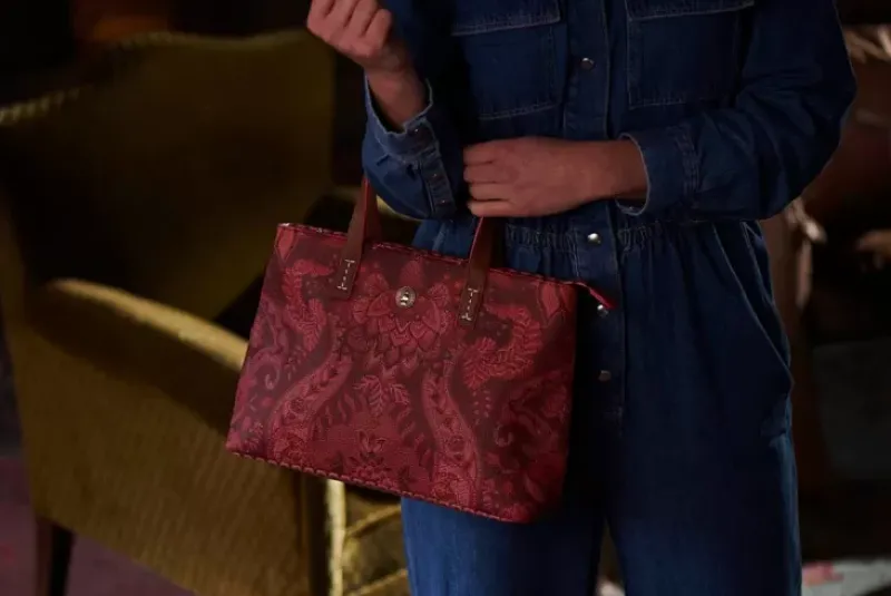 Pip Studio Shopper|Tasche Klein Kyoto Festival Dunkel