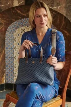 Pip Studio Shopper|Tasche Klein Suki Blau