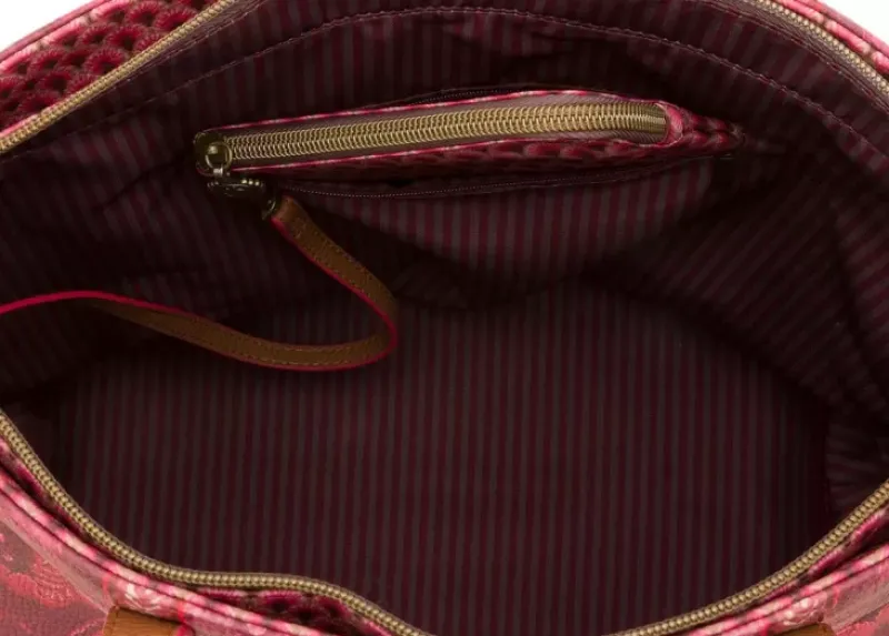 Pip Studio Shopper|Tasche Medium Kyoto Festival Dunkel