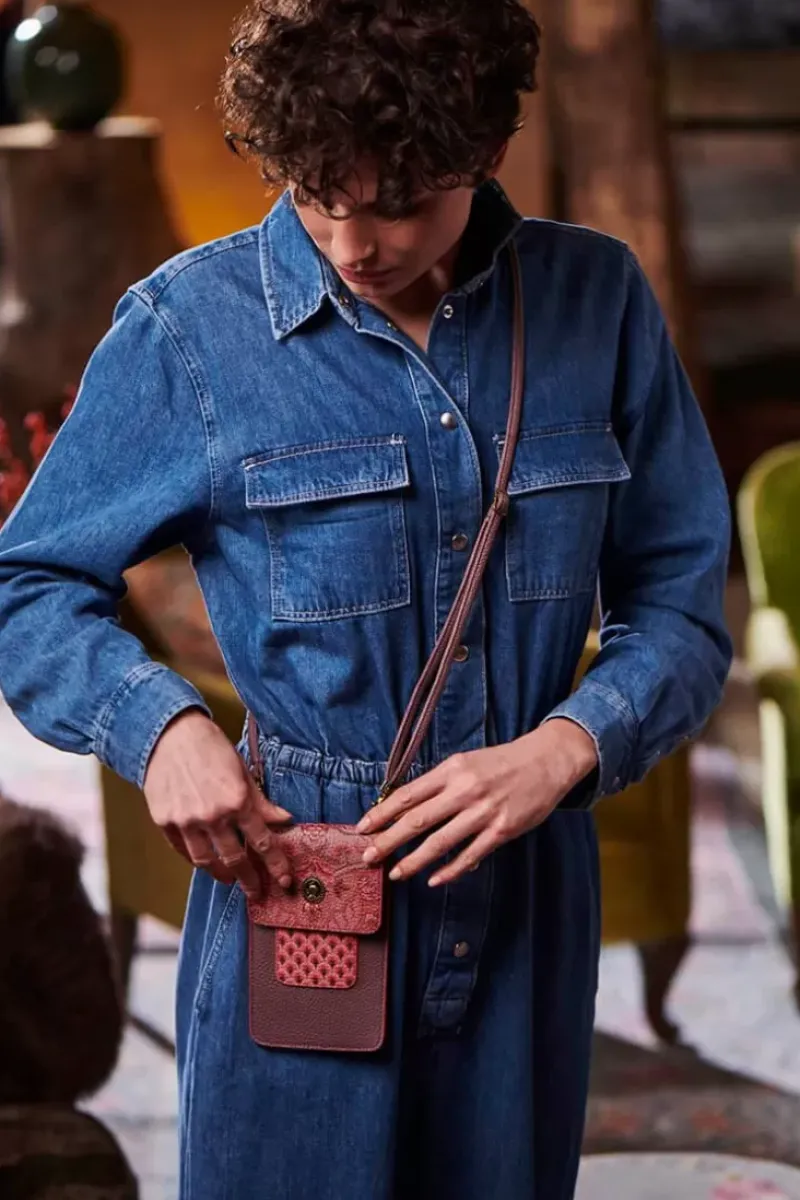 Pip Studio Ümhangetaschen|Telefontasche Kyoto Festival Dunkel /Khaki