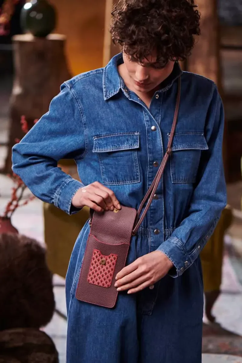 Pip Studio Ümhangetaschen|Telefontasche Kyoto Festival Dunkel /Khaki