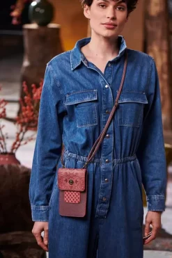 Pip Studio Ümhangetaschen|Telefontasche Kyoto Festival Dunkel /Khaki