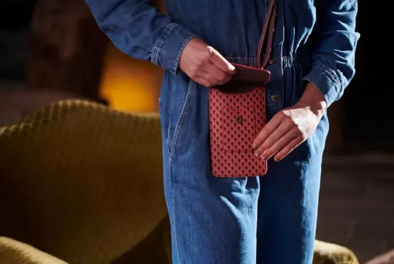 Pip Studio Ümhangetaschen|Telefontasche Suki Rosa