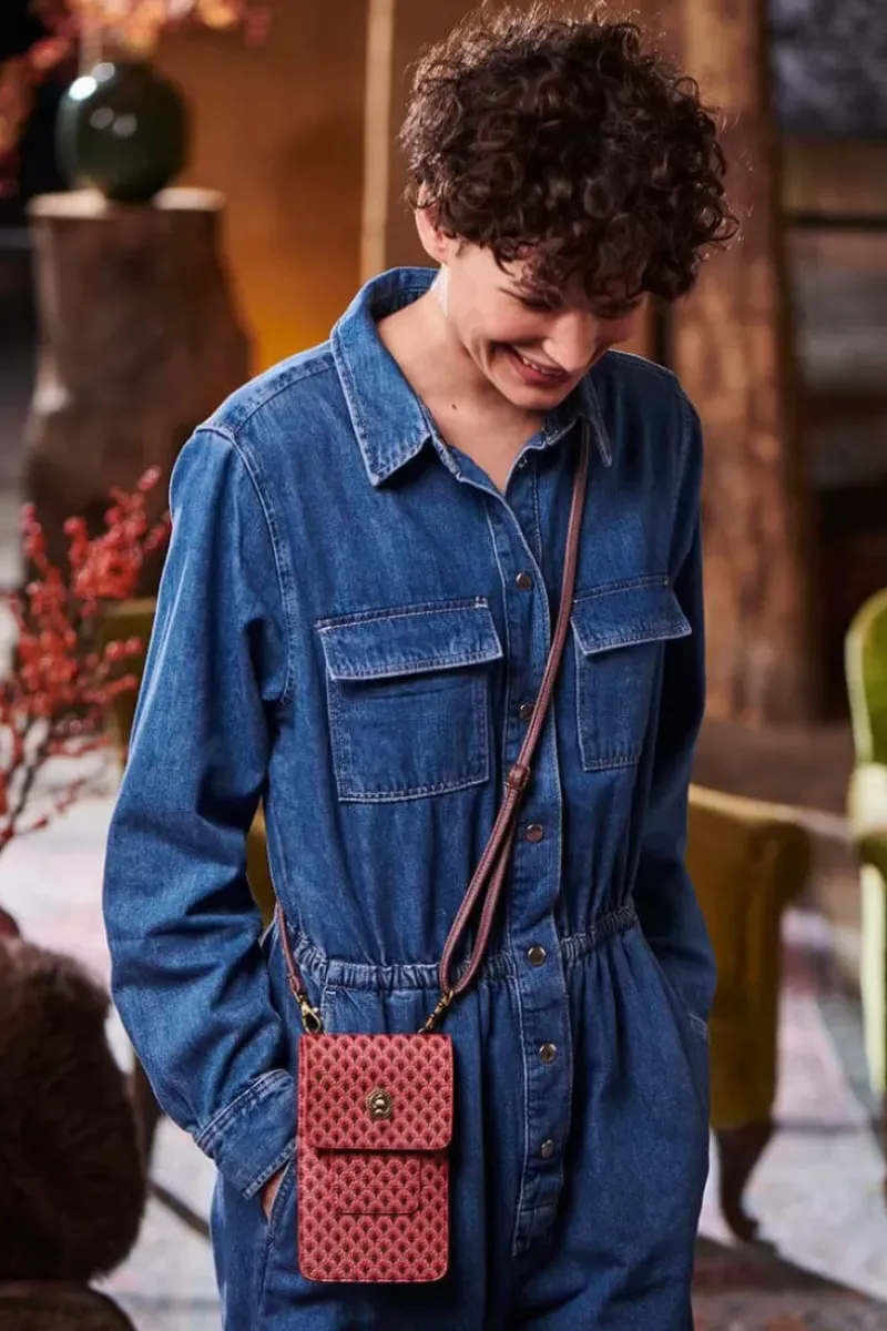 Pip Studio Ümhangetaschen|Telefontasche Suki Rosa