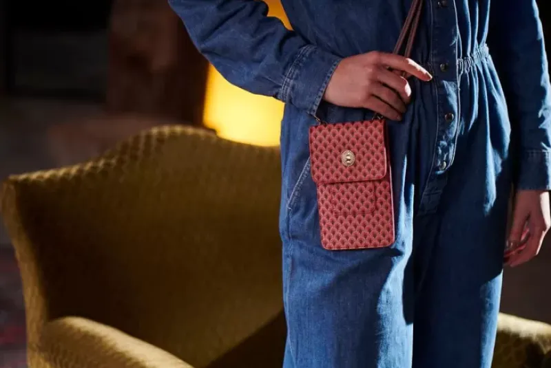 Pip Studio Ümhangetaschen|Telefontasche Suki Rosa