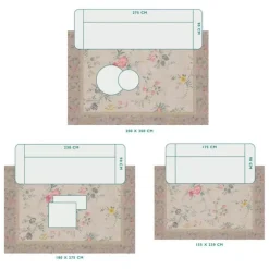 Pip Studio Rechteckige Teppiche|Teppich Fleur Grandeur By Pip